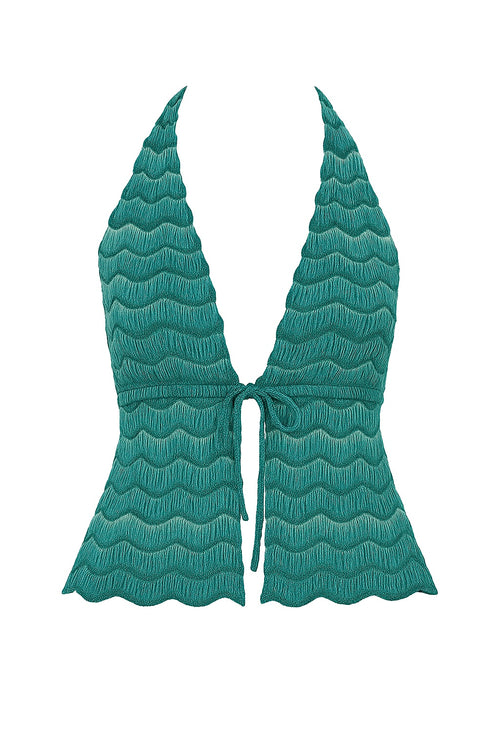 Aqua Muse Top