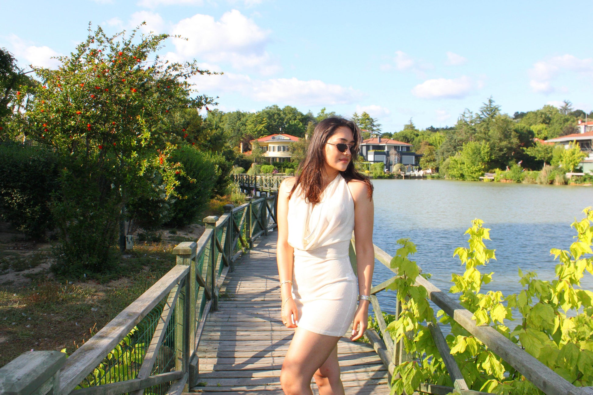Sandy Halter Mini Dress