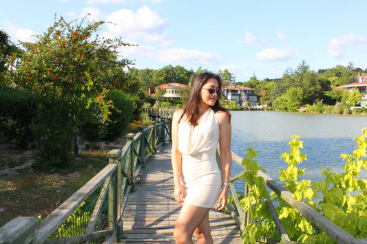 Sandy Halter Mini Dress